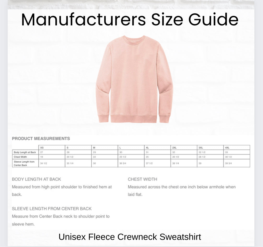 Loved Fleece Crewneck Sweatshirt
