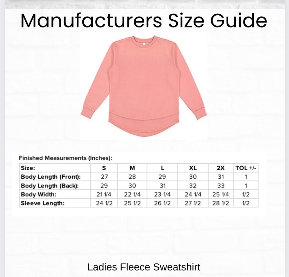 PRAY Embroidered Ladies Tunic Fleece Sweatshirt