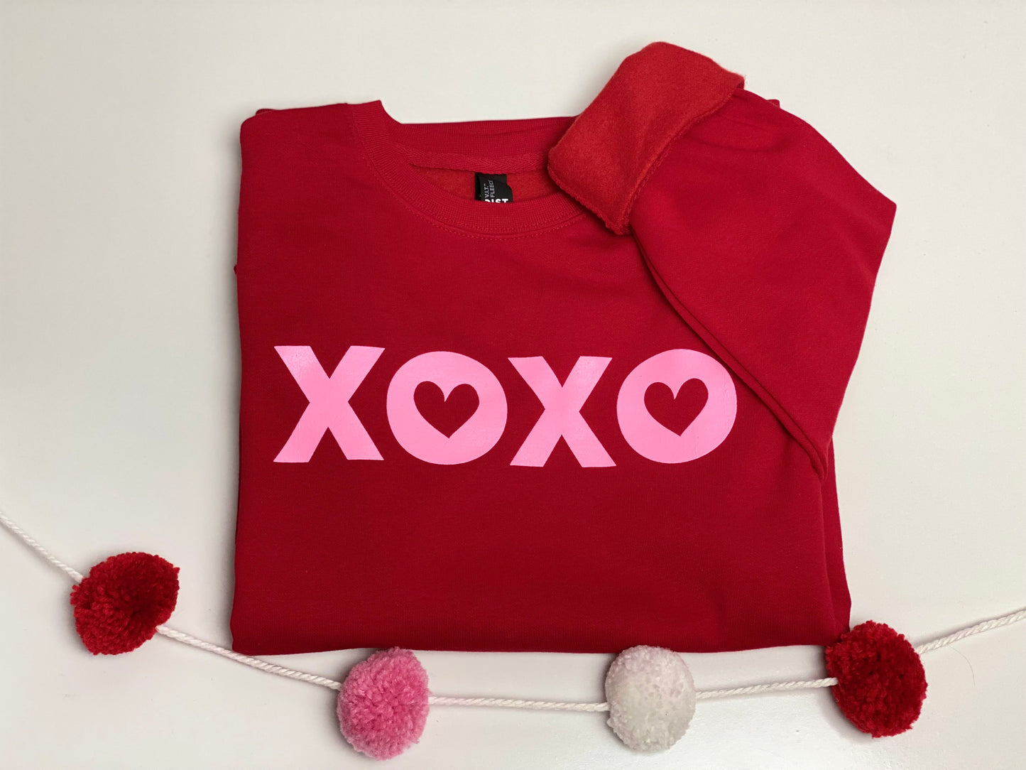 XOXO Fleece Crewneck Sweatshirt