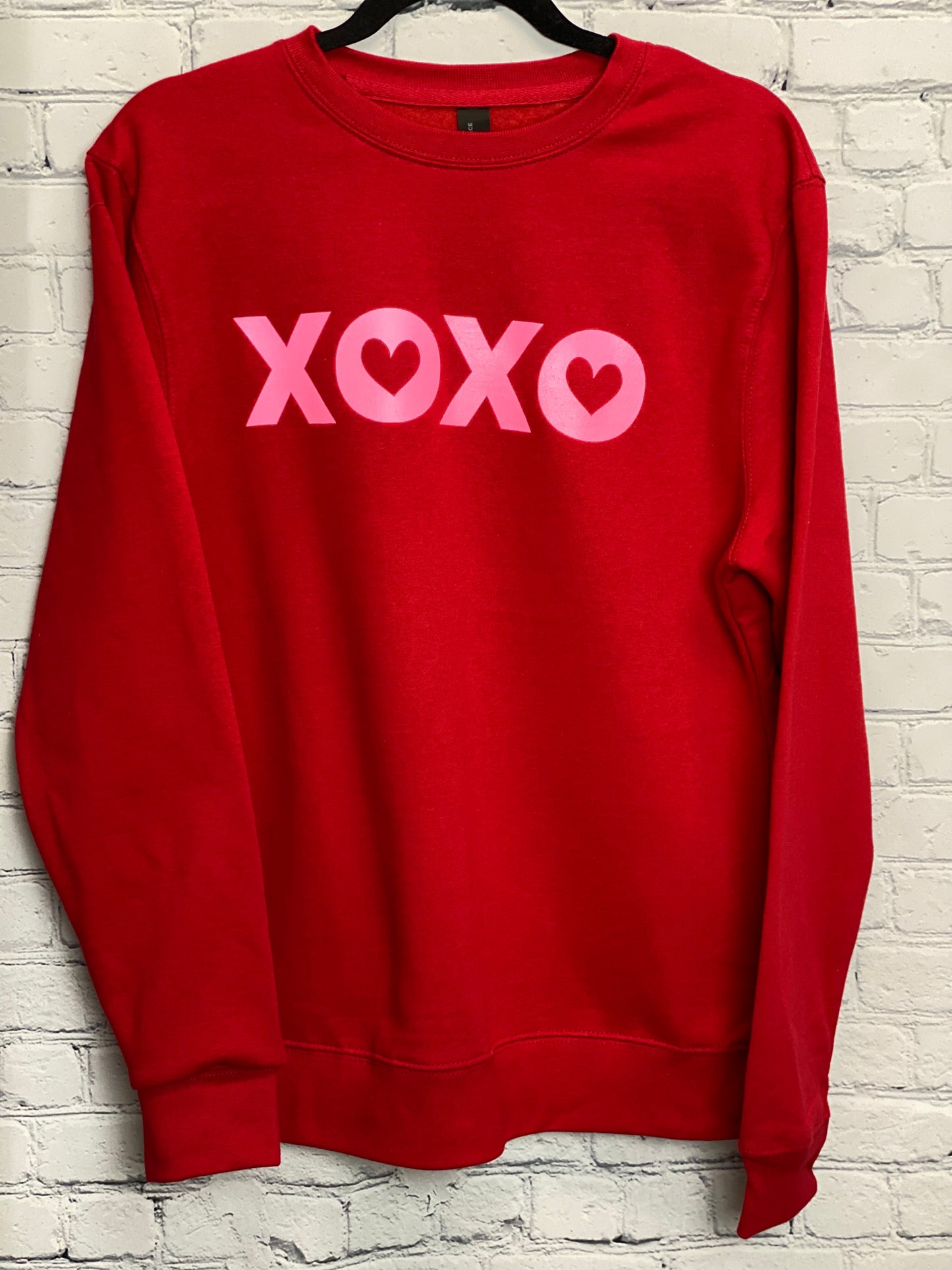 XOXO Fleece Crewneck Sweatshirt