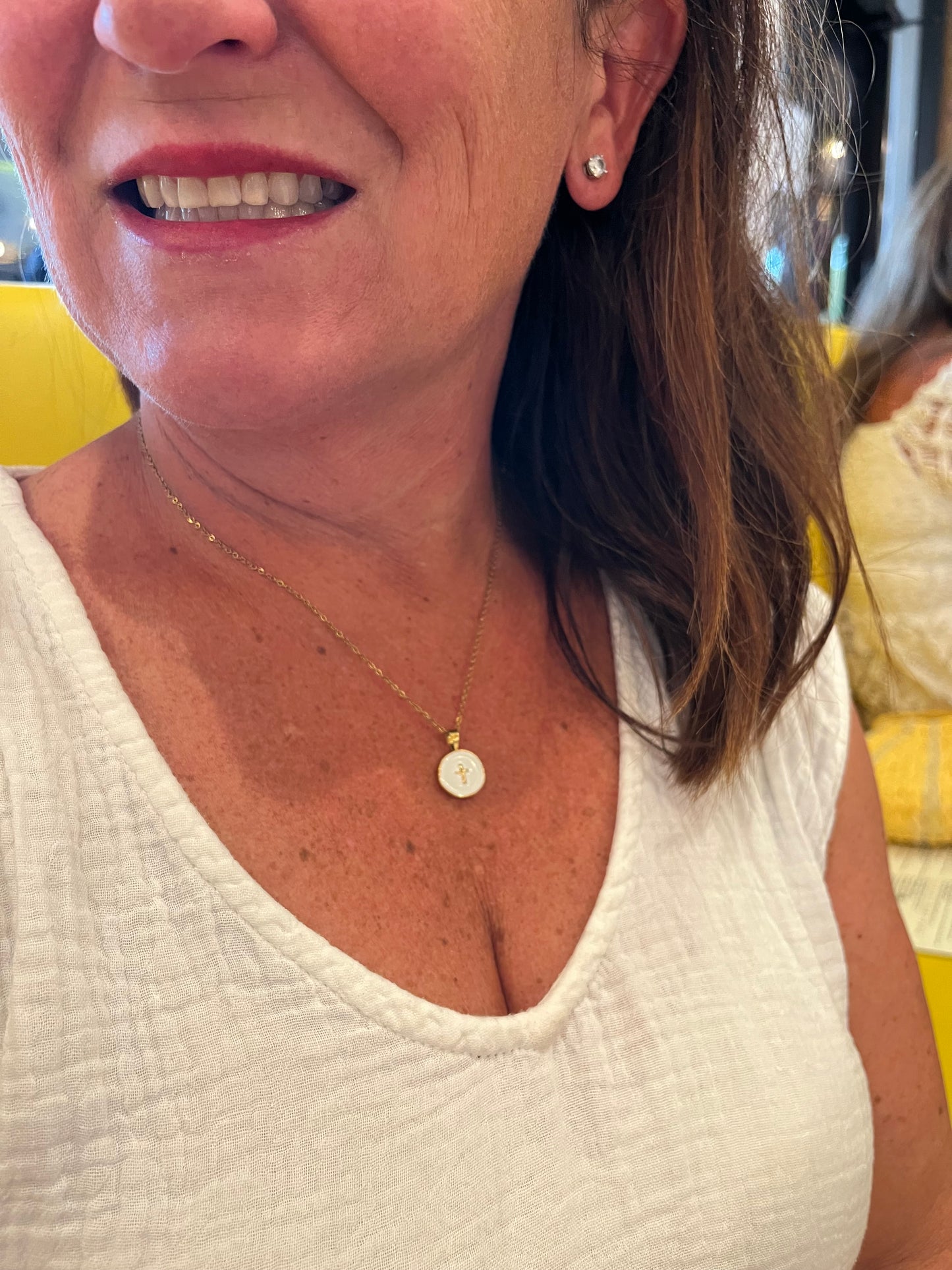 Circle Cross Pendant