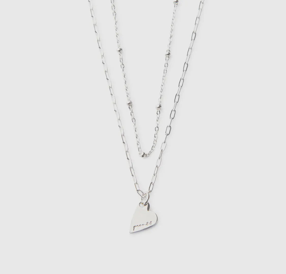 Silver Heart Necklace