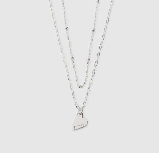 Silver Heart Necklace