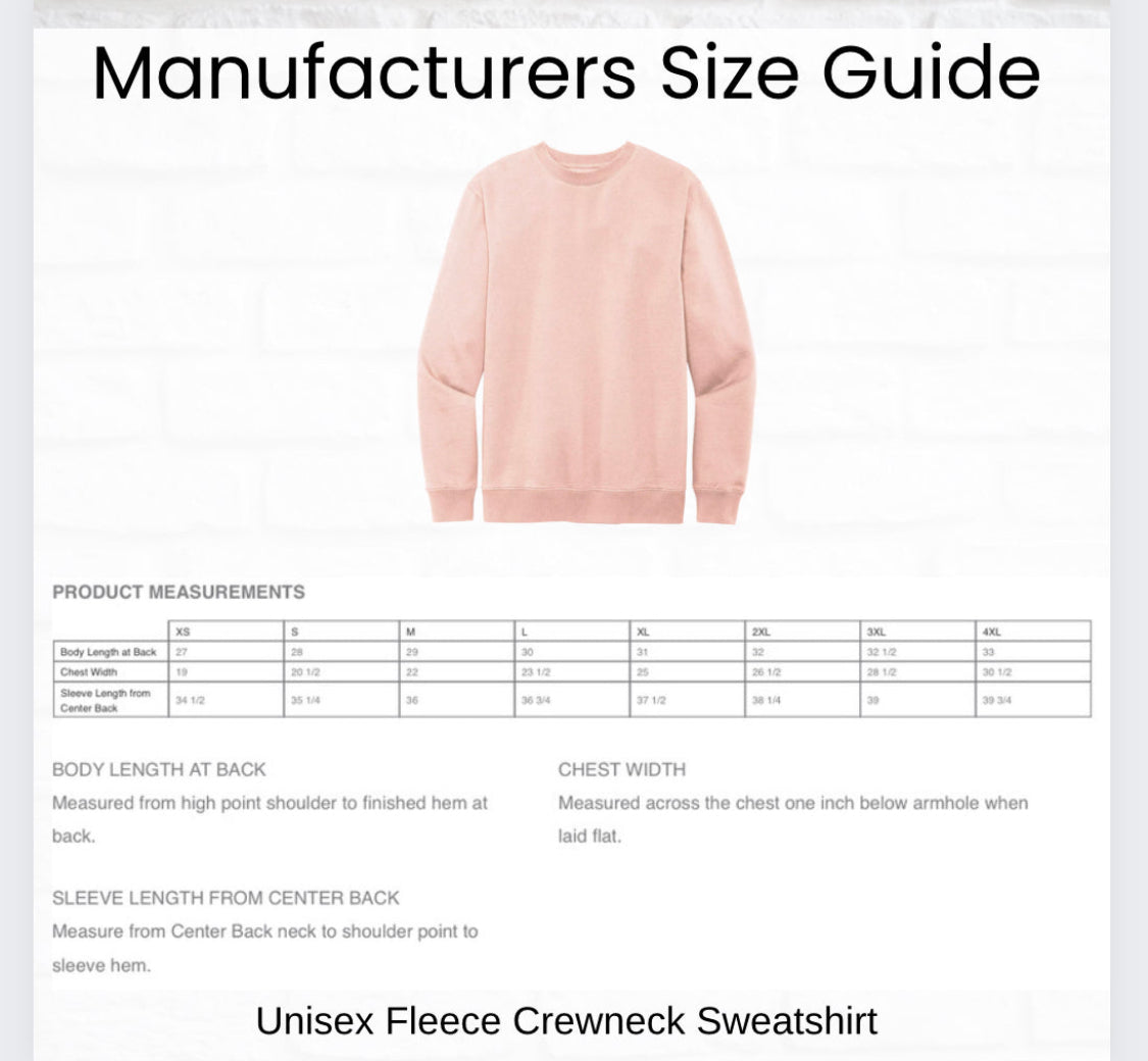 Fearfully and Wonderfully Made Crewneck Sweatshirt