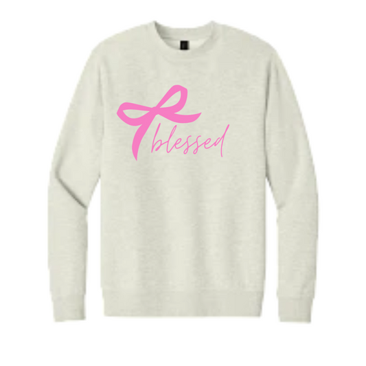 Blessed Bow Crewneck Sweatshirt