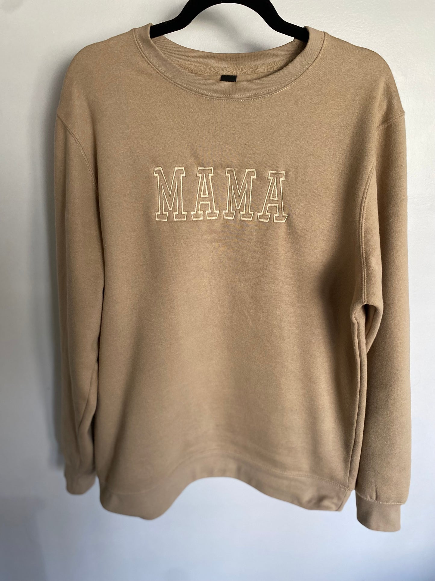 MAMA Embroidered Crewneck Sweatshirt