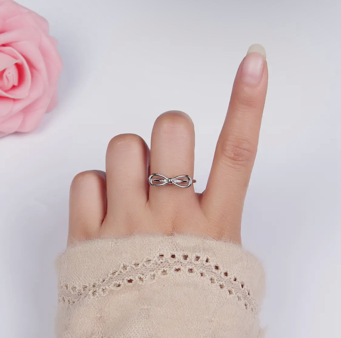 Ribbon Bow Ring