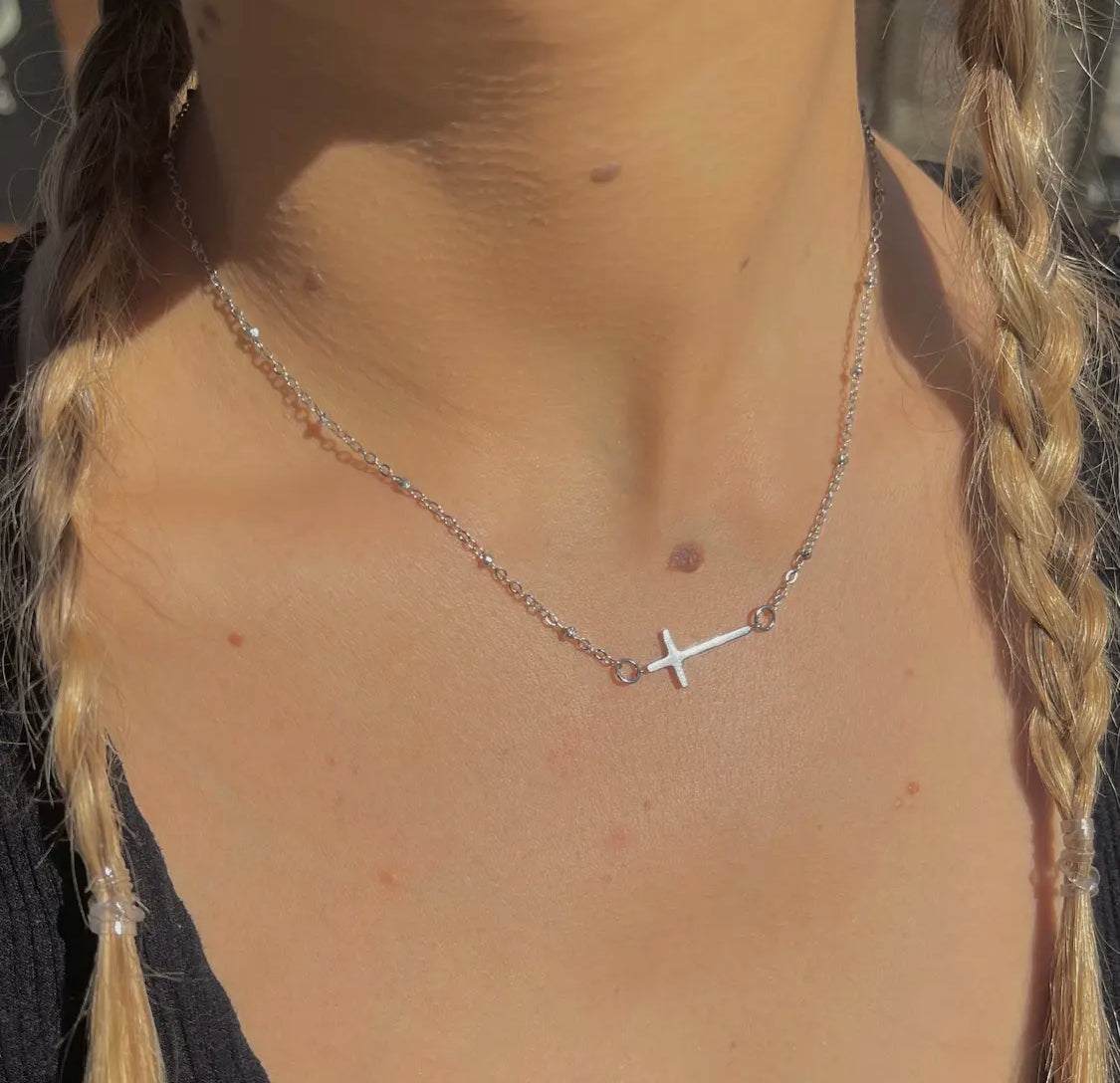 Heavenly Cross Necklace