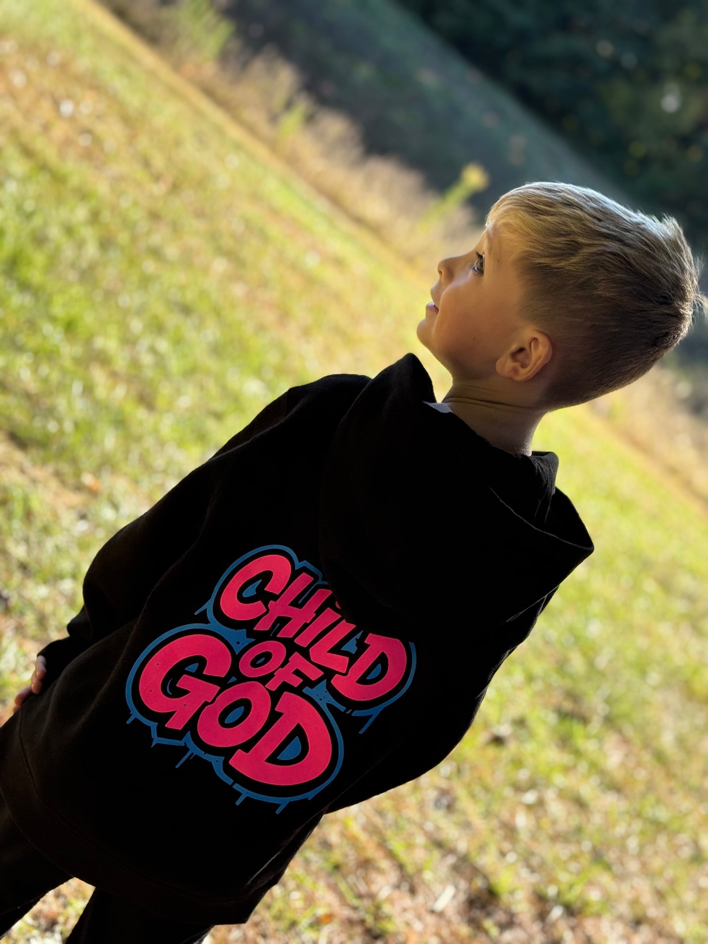 Child of God Youth Hooded Sweatshirt