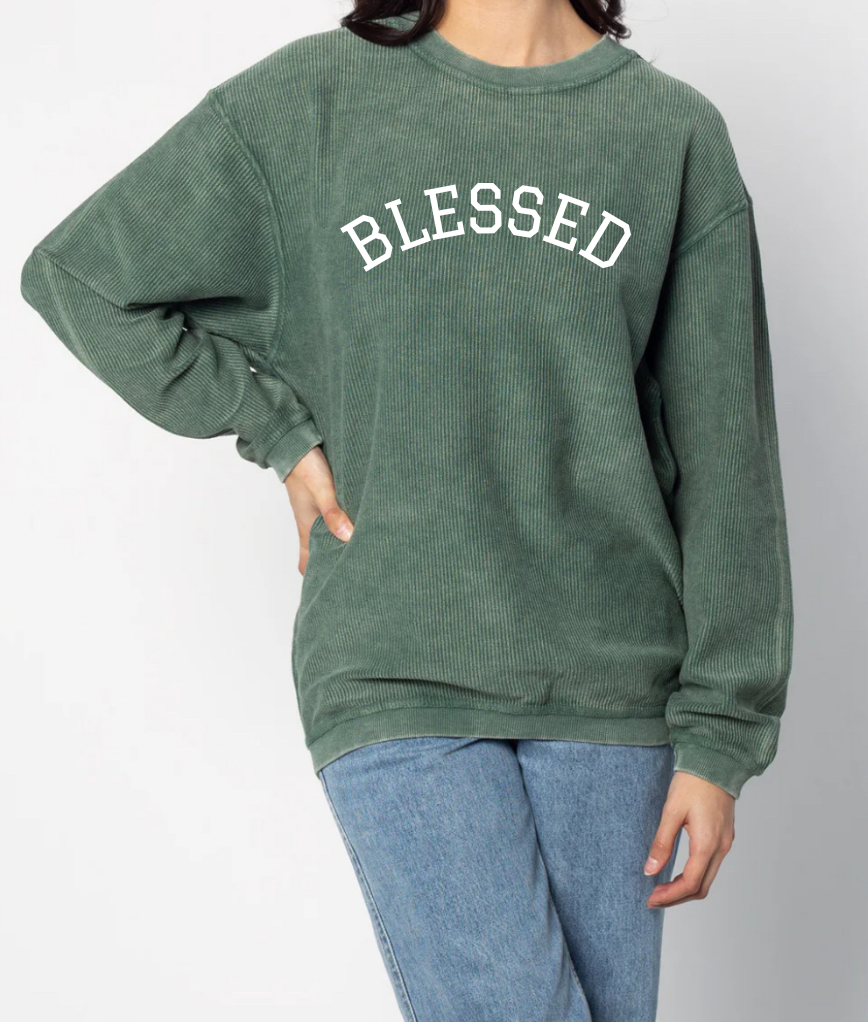 BLESSED Corded Crew