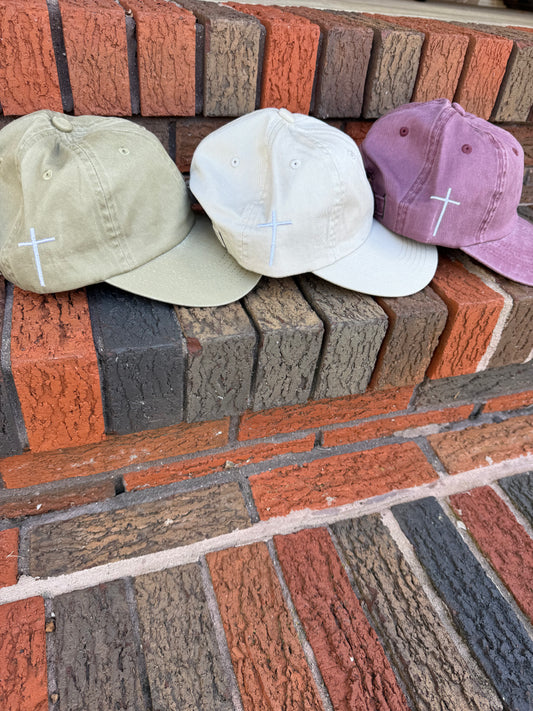 Embroidered Cross Cap