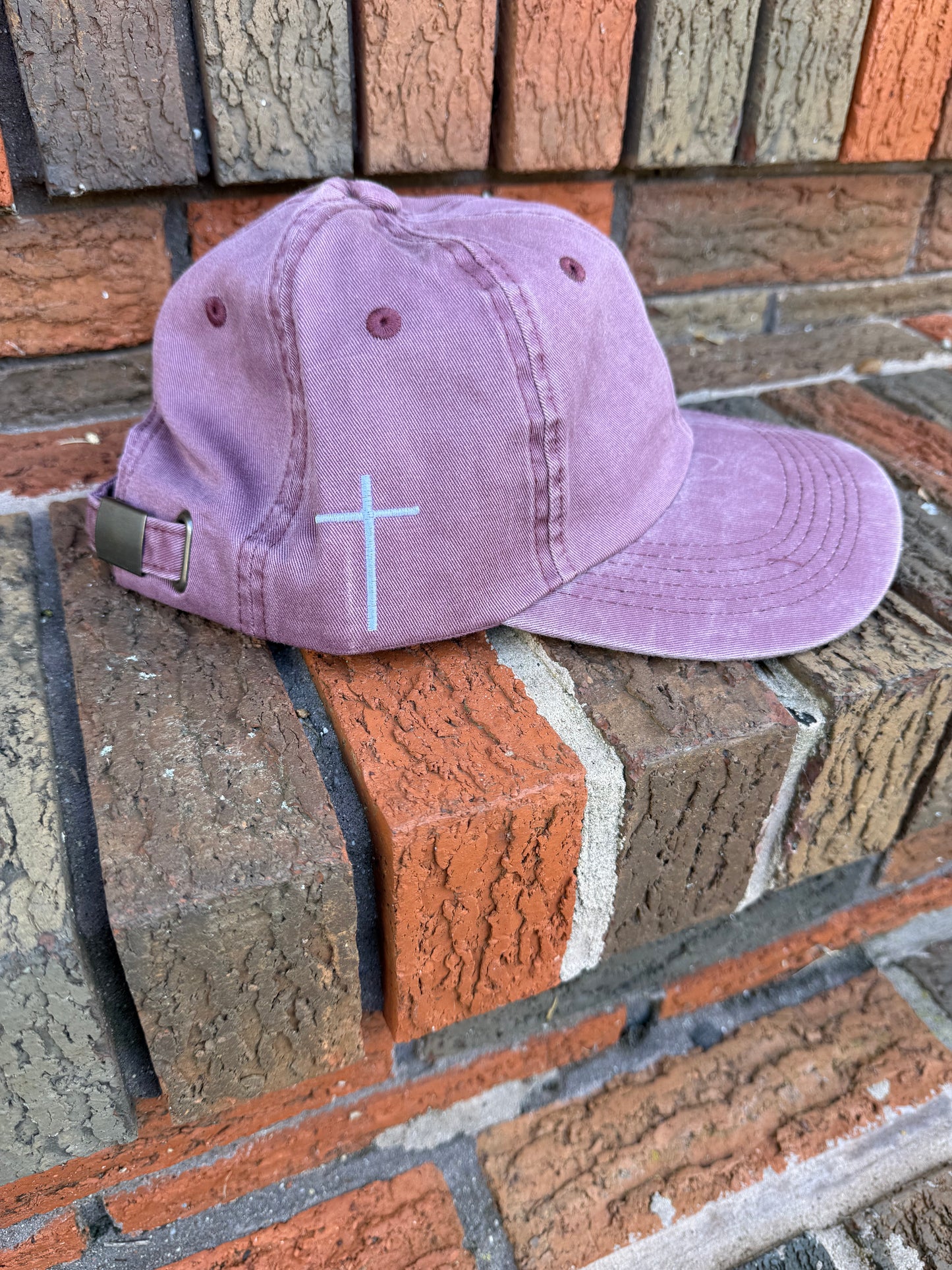 Embroidered Cross Cap