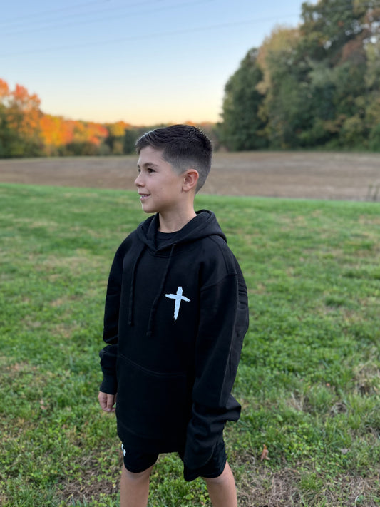 Cross Hooded Sweatshirt