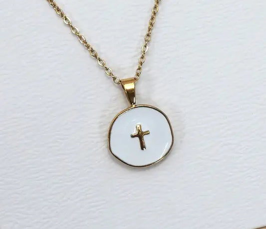 Circle Cross Pendant