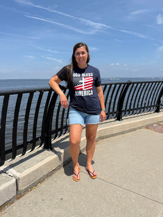 God Bless America Short Sleeve Tee