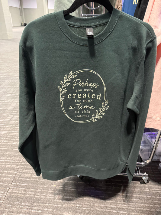 Esther 4:14 Crewneck Sweatshirt
