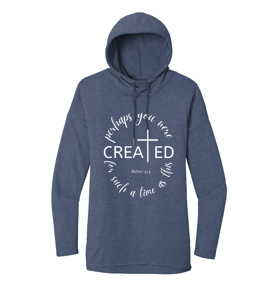 Created For This - Ladies Lightweight Hooded Tee