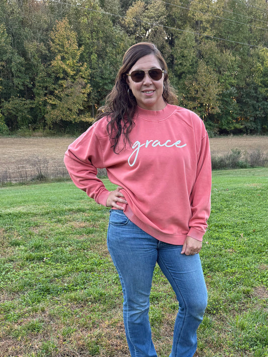 Grace Mock Neck Sweatshirt
