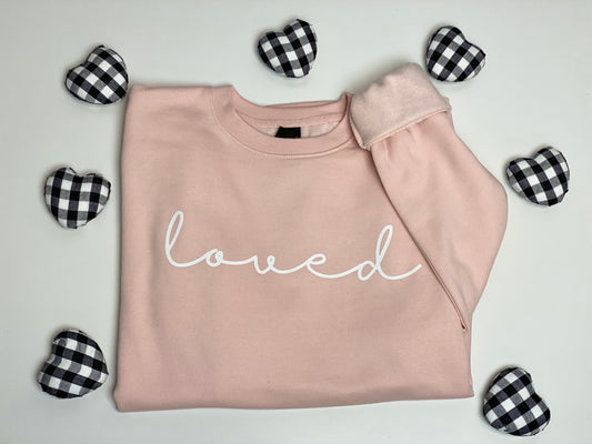 Loved Fleece Crewneck Sweatshirt