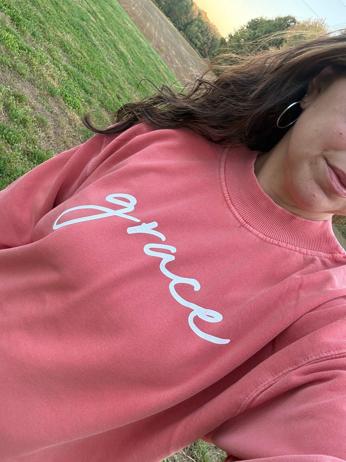 Grace Mock Neck Sweatshirt