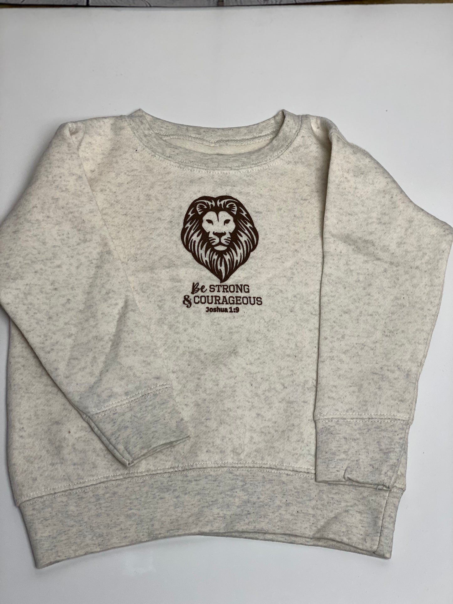 Strong and Courageous Kids’ Fleece Crew