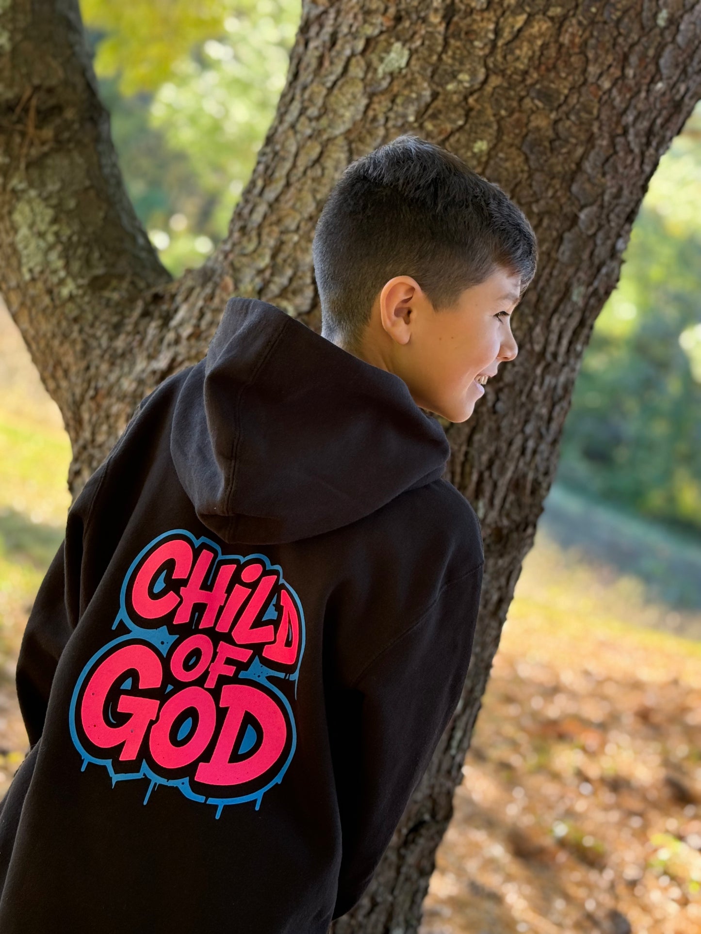 Child of God Youth Hooded Sweatshirt