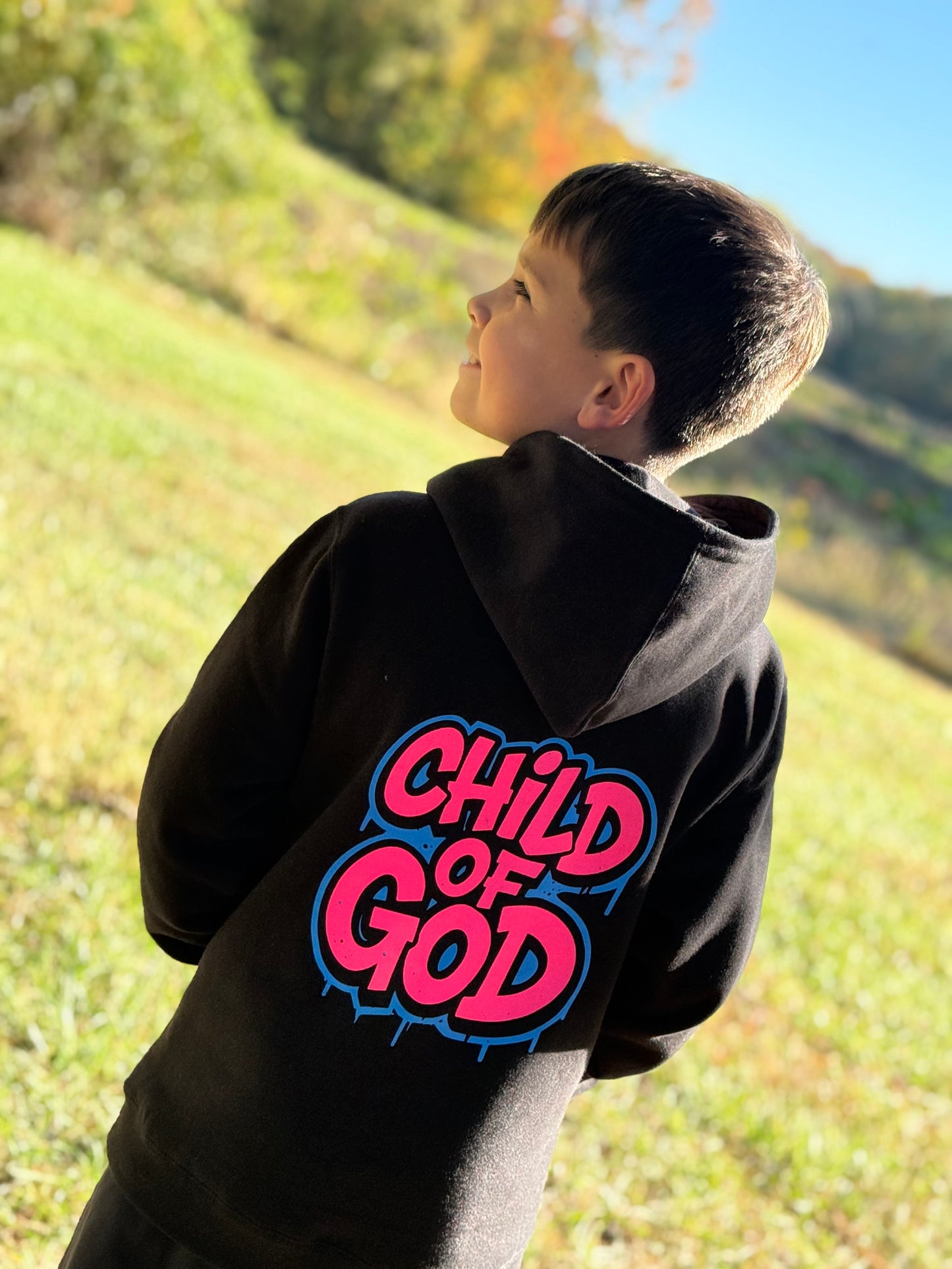 Child of God Youth Hooded Sweatshirt