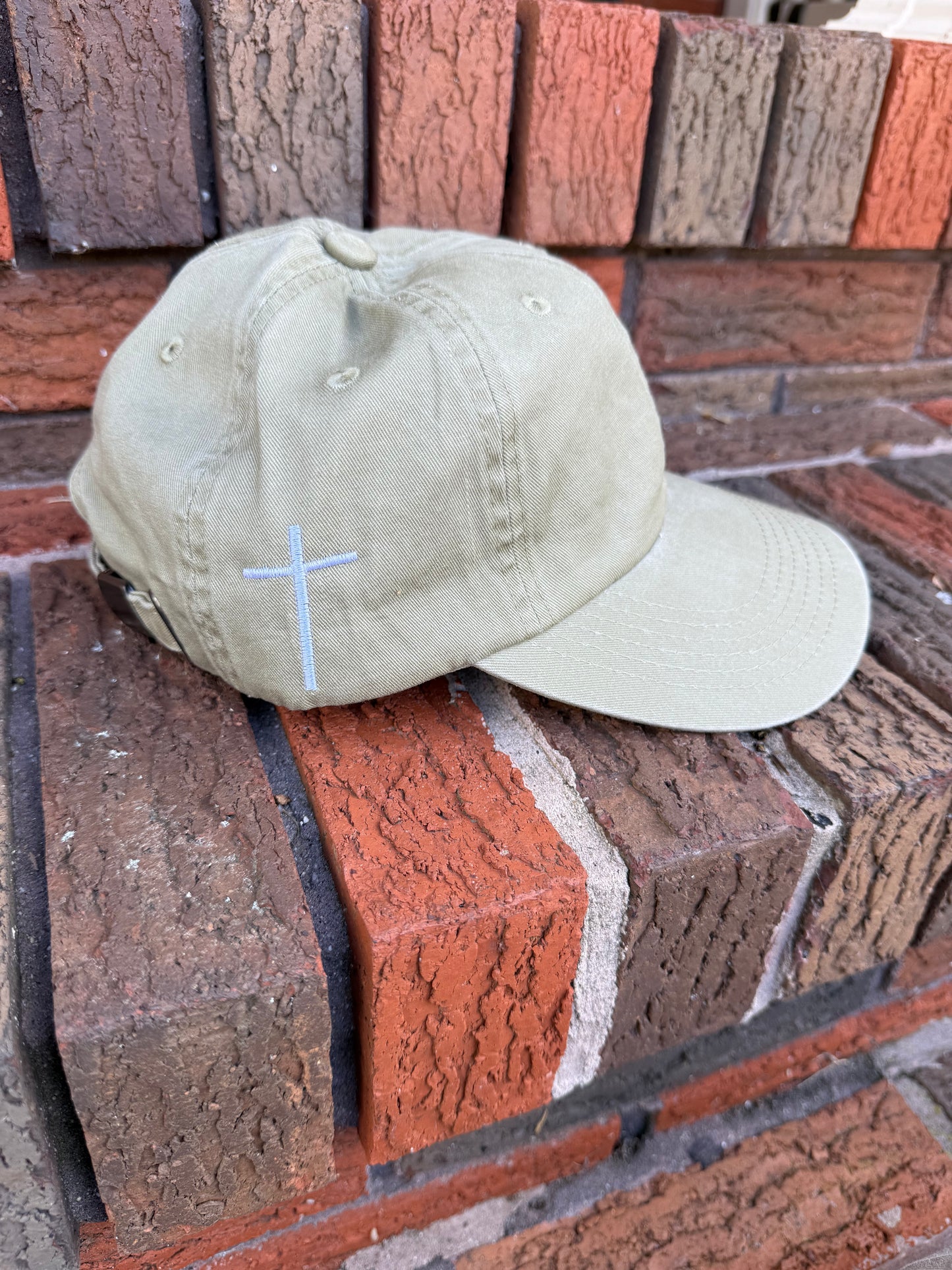 Embroidered Cross Cap