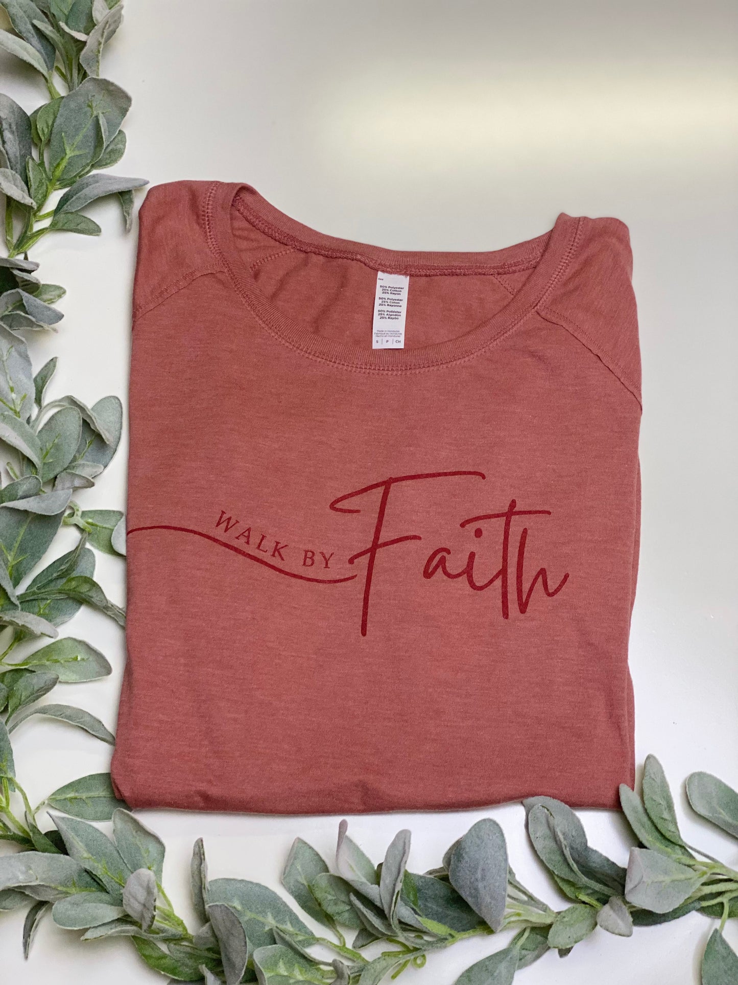 Walk by Faith - Long Sleeve Tunic