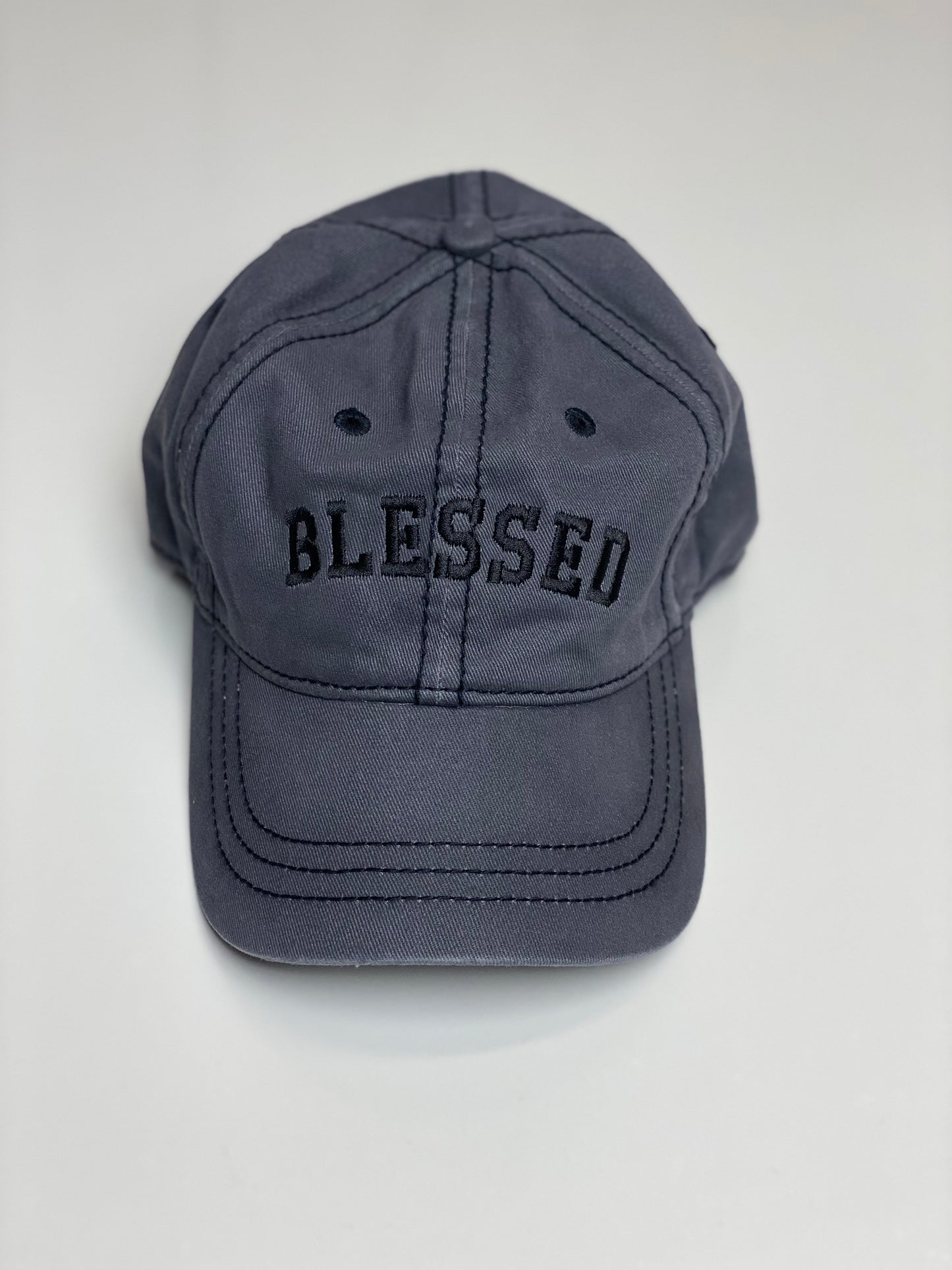 Embroidered "BLESSED" Cap