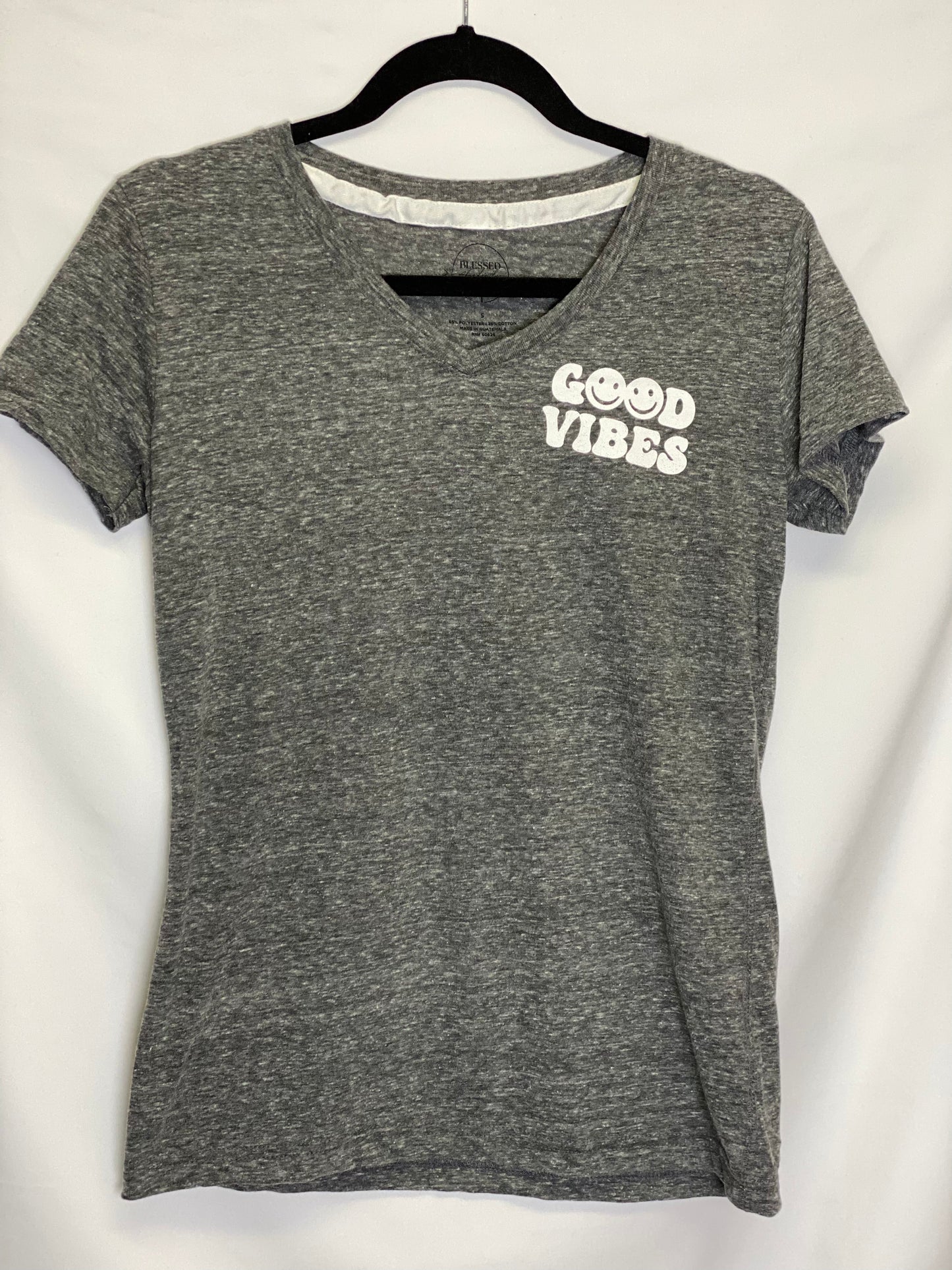 Good Vibes Ladies V-Neck Tee