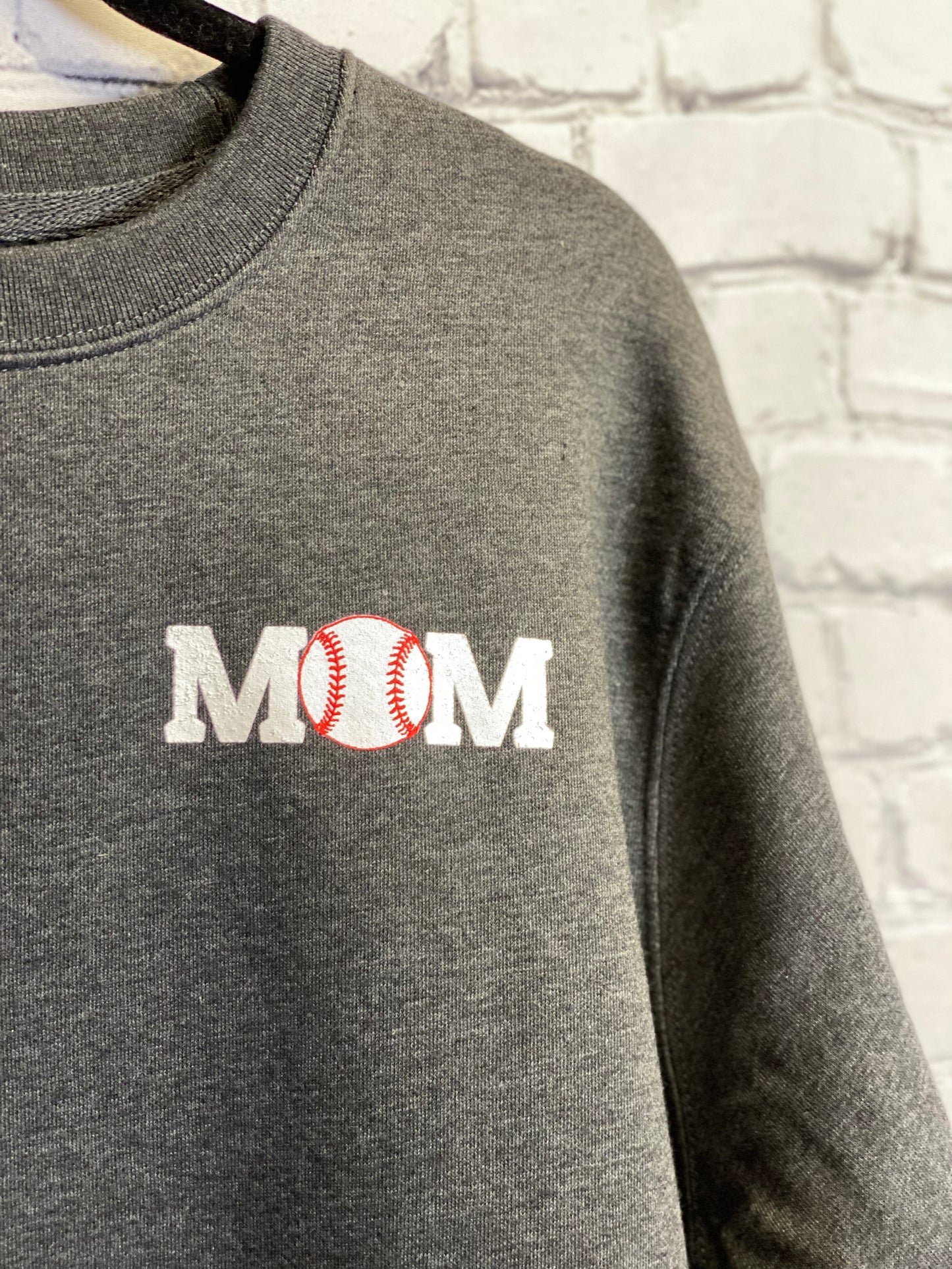 Baseball Mom - Crewneck Sweatshirt